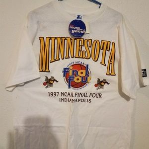 NCAA FINAL FOUR SHIRT 1997 MINNESOTA  NEW